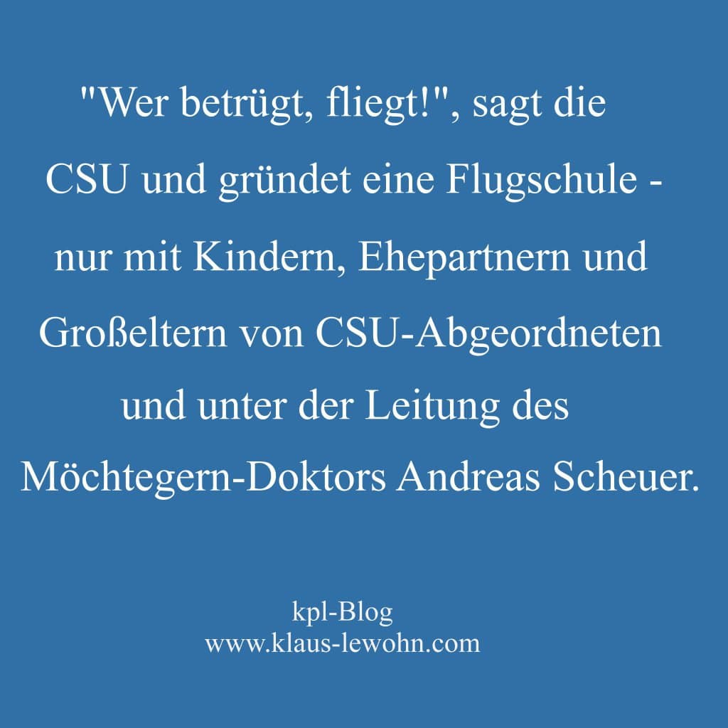 CSU-Flugschule - (c) klaus-lewohn.com